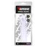 Superme Gaine de pénis Swirls 16 x 4cm Transparente